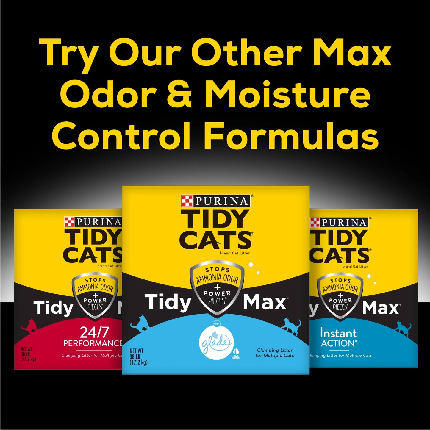 Purina  4-In-1 Strength Clumping Cat Litter, Floral Scent, 35 Lb Pail